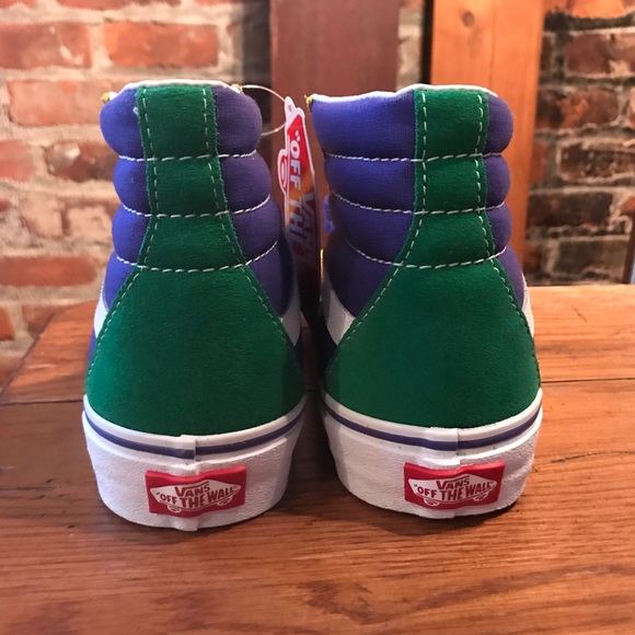 mardi gras color vans